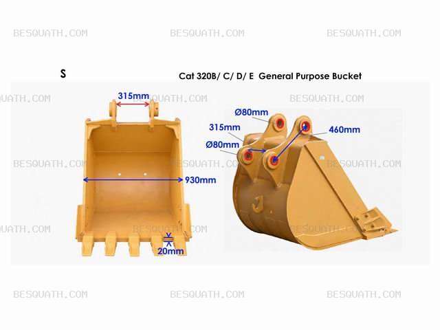 BUCKET CATERPILLAR CAT320