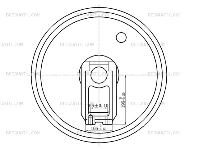 IDLER KOMATSU PC200