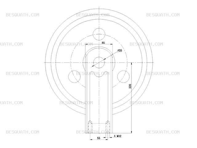 IDLER SANY SY35