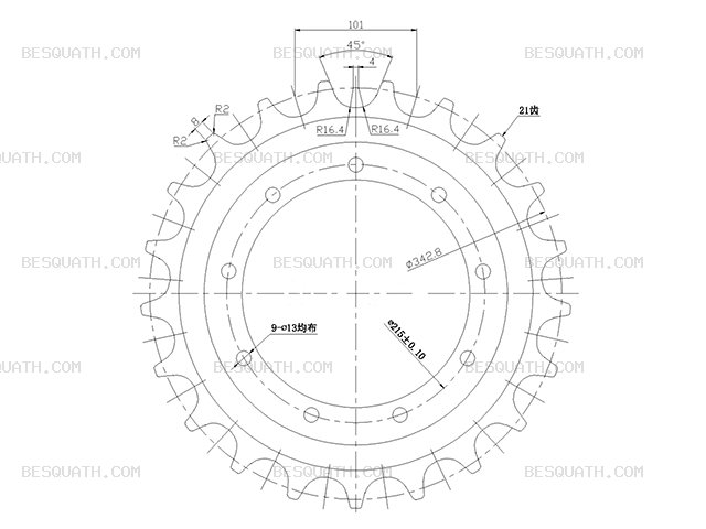 SPROCKET KUBOTA U30-5