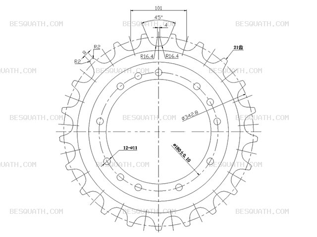 SPROCKET YANMAR VIO20