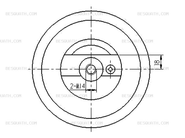 TRACK ROLLER KOMATSU PC20-7
