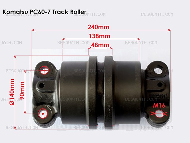 TRACK ROLLER KOMATSU PC60