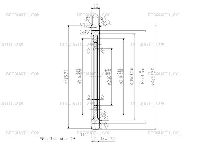 SPROCKET HITACHI EX40