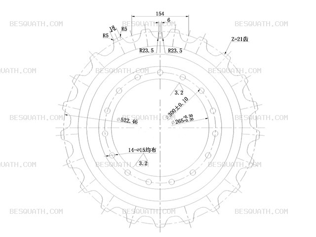 SPROCKET KOBELCO SK75