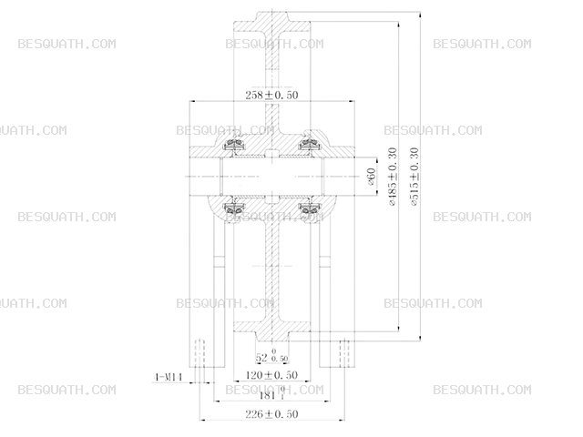 IDLER KOMATSU PC120