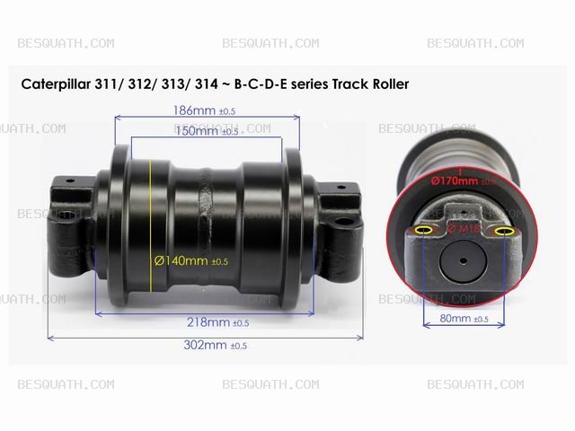 TRACK ROLLER CATERPILLAR CAT312