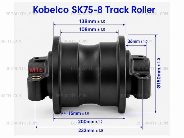 TRACK ROLLER KOBELCO SK75-8