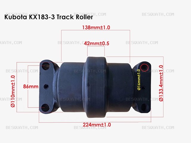TRACK ROLLER KUBOTA KX183-3