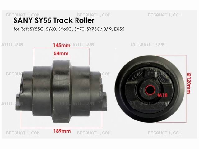 TRACK ROLLER SANY SY55