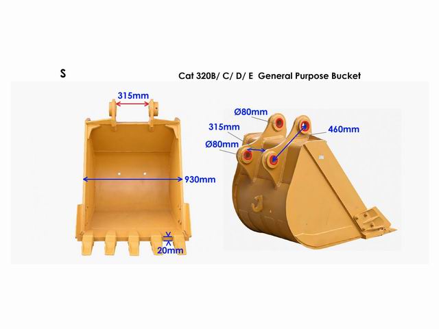 BUCKET CATERPILLAR CAT320