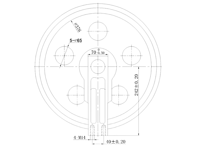 IDLER KOMATSU PC70-8