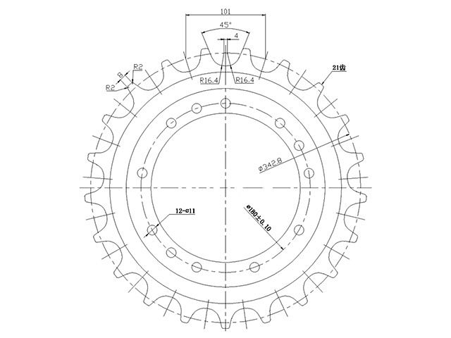 SPROCKET YANMAR VIO20
