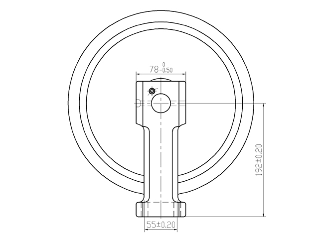 IDLER HITACHI ZX30U-5A