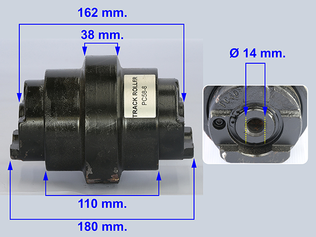 TRACK ROLLER KOMATSU PC58-8