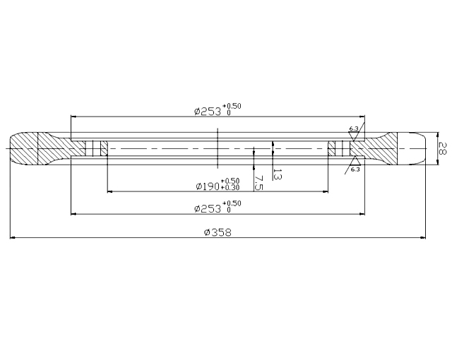 SPROCKET HITACHI ZX30U-5A