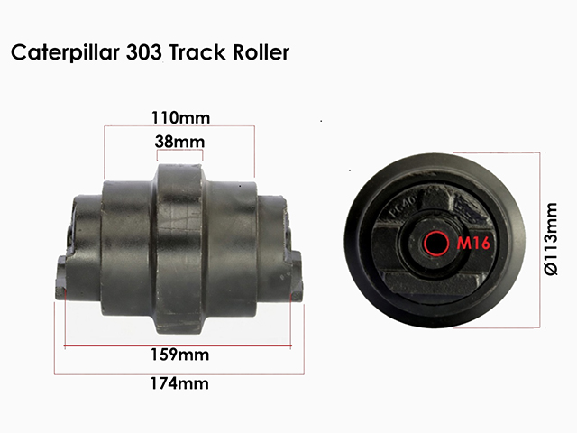TRACK ROLLER CATERPILLAR CAT303