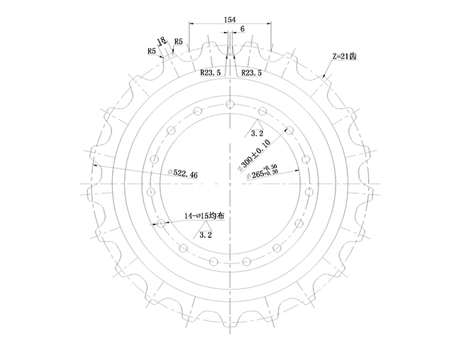 SPROCKET KOBELCO SK75