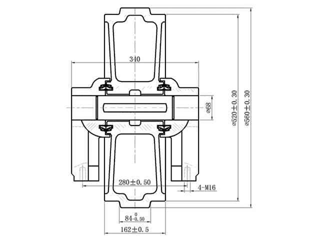 IDLER KOMATSU PC200