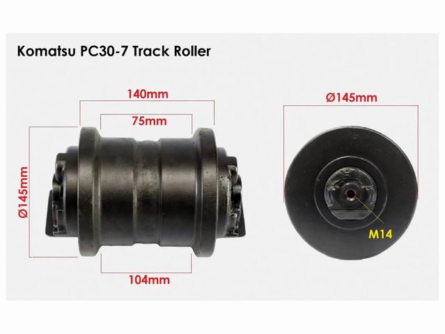 TRACK ROLLER KOMATSU PC30