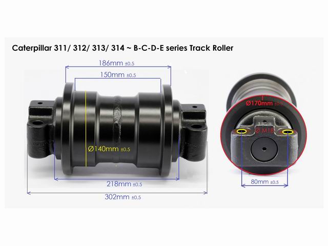 TRACK ROLLER CATERPILLAR CAT312