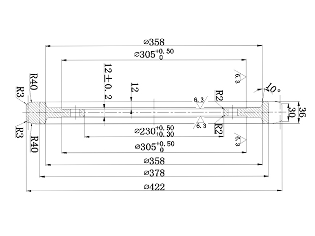 SPROCKET KOMATSU PC40