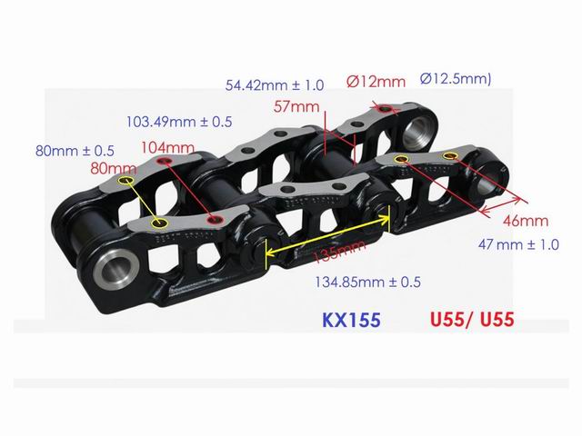 TRACK LINK KUBOTA KX155