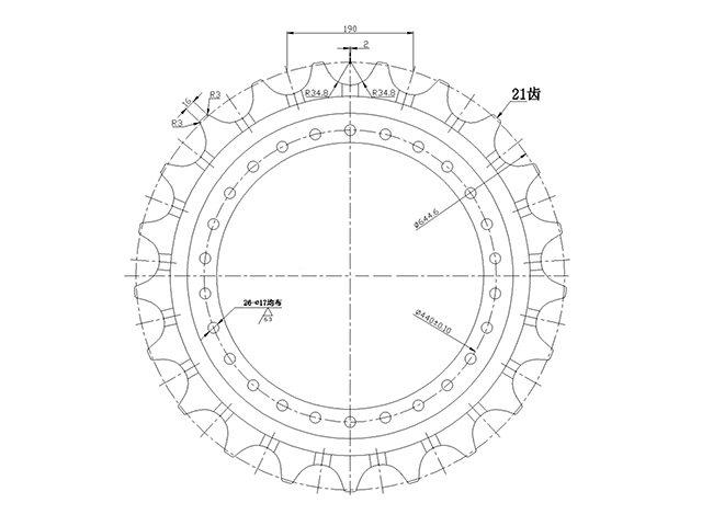SPROCKET KOBELCO SK200