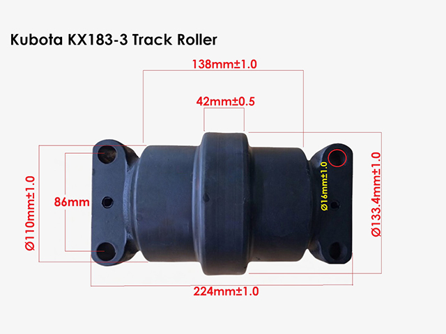 TRACK ROLLER KUBOTA KX183-3