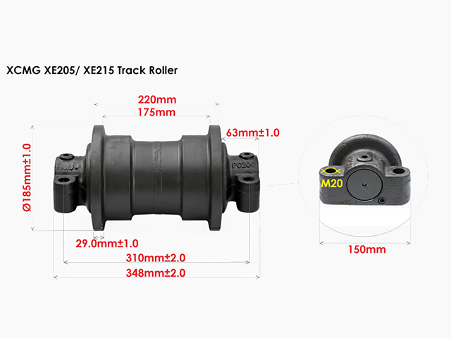 TRACK ROLLER XCMG XE205